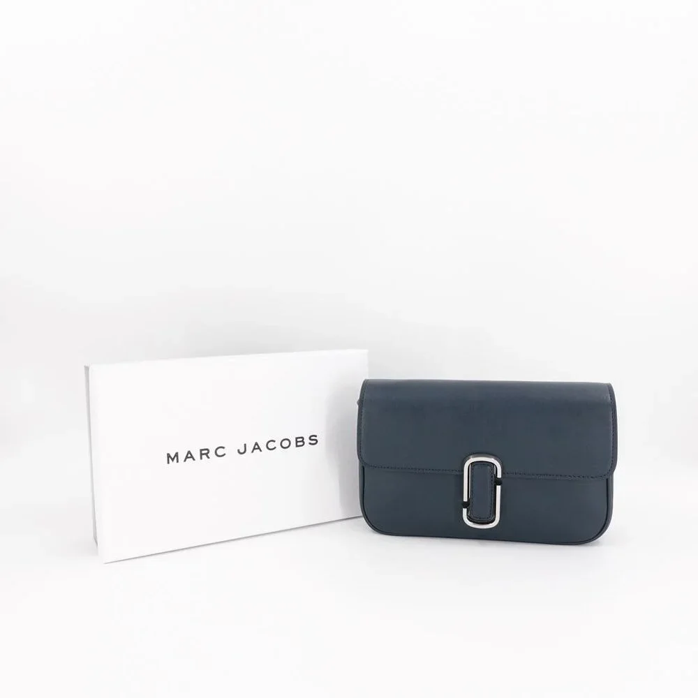 Marc Jacobs Women's The J Marc Crossbody Shoulder Bag Blue Sea OS